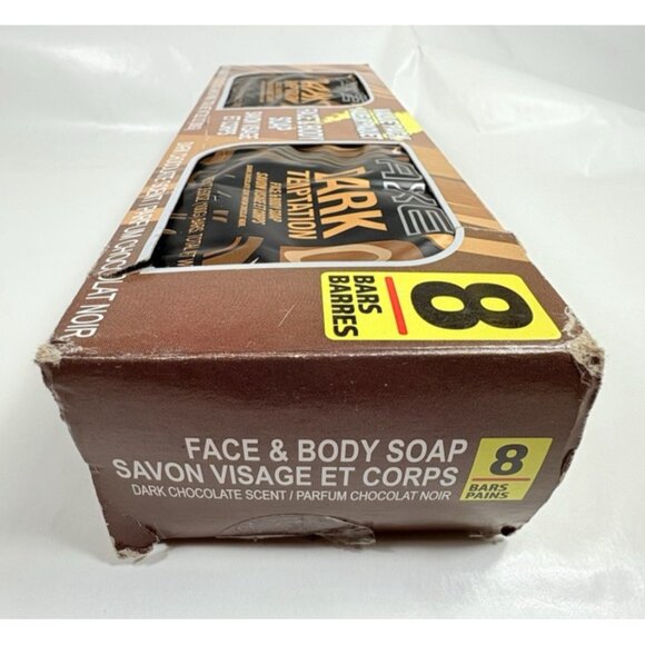 Axe Dark Temptation Dark Chocolate Sent Face Body Soap Bars Pack of 8 Indonesia - Picture 5 of 7